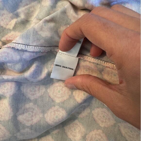 Diane Von Furstenberg 100% Silk Classic Medallion Print Wrap Dress Size 14 - Picture 9 of 9